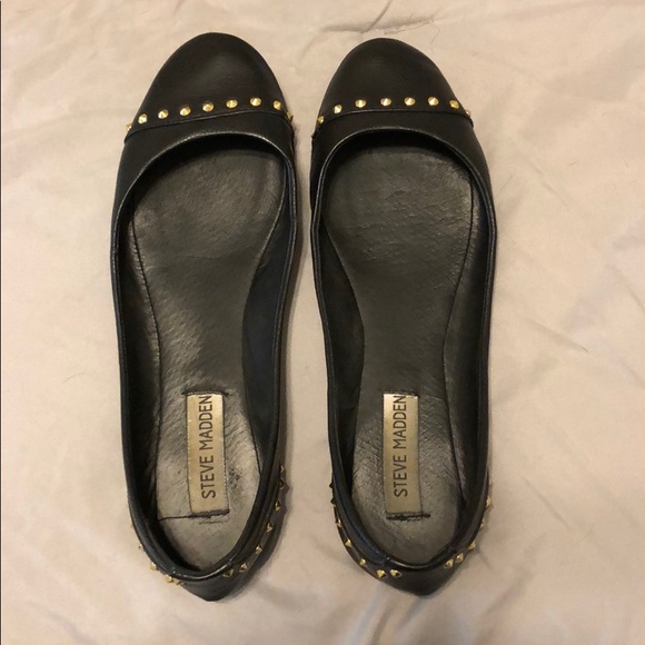 steve madden black flats